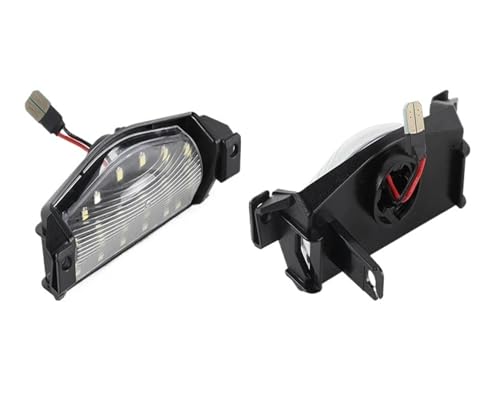 Feux de plaque LED blancs Mazda 3 et 2 (09-13) éclairage arrière auto