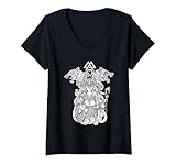 Viking valkyrie warrior tee for nordic culture fan