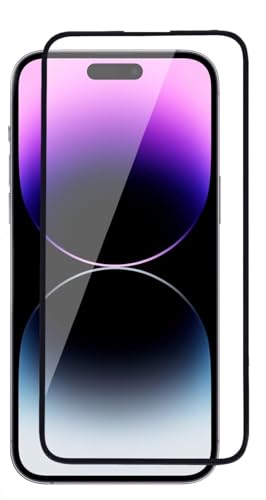 Image of DPJ Tempered Glass for iPhone 14 Pro (6.1 Inch) With Installation Kit | Military-Grade Gorilla Screen Protector | Edge to Edge Coverage |9H Hardness |Bubble-Free | Case Friendly | Pack of 1