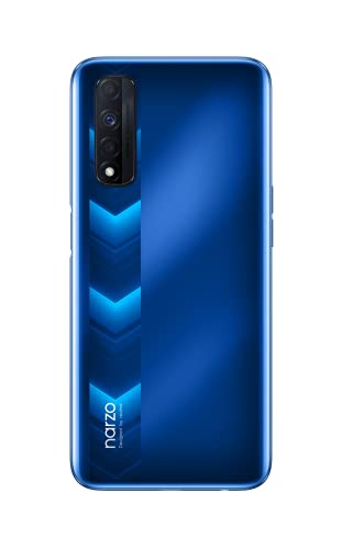 Image of realme narzo 30 (Racing Blue, 4GB RAM, 64GB Storage) - MediaTek Helio G95 processor I Full HD+ display with No Cost EMI /Additional Exchange Offers
