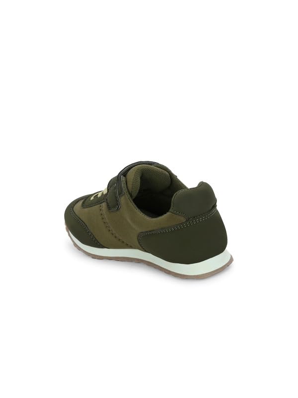 Image of Tuskey Velcro Jogger Shoes for Kids Anti Skid Velcro Closure Sports Shoes for Boys and Girls