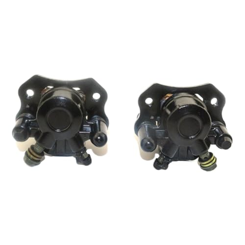 Hydraulic Front Rear Disc Brake Caliper Clamp Lower Pump Compatible With China 50cc 150cc ATV UTV Buggy Go Kart Quad Bike(Left and Right)