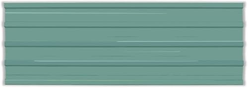 Miniatura 2 de CHARMMA Paneles de techo, 12 piezas de acero galvanizado, verde, 32.0lbs