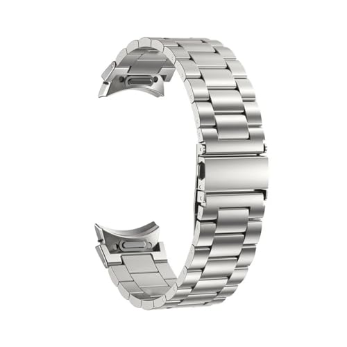 [X] Ԃ̂ȂXgbv Fit For Samsung Galaxy Watch 4 5 6 40mm 44mm 6 Classic 43mm 47mm oh NCbNtBbg XeXX`[ uXbg EHb` 5Pro 45(Silv