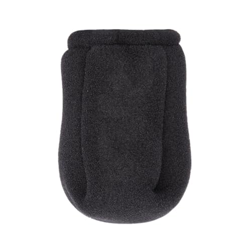 SHOWERORO Protector Esponja para Secador de Cabello Negro Cubierta Plegable Anticalor para Salón Difusor Resistente y Portátil