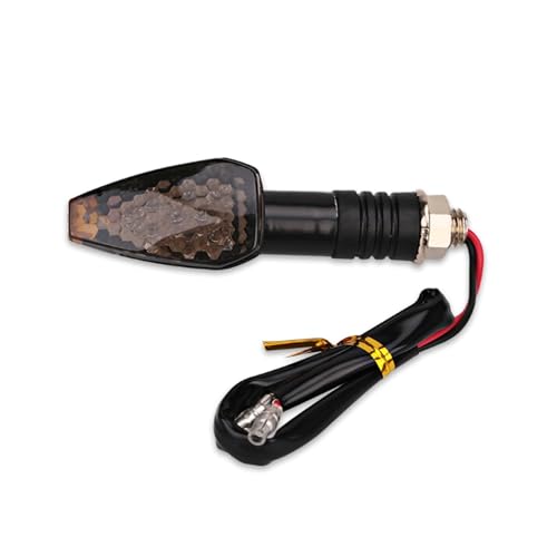 Intermitentes universales para Motocicleta luz ámbar 4 uds 5