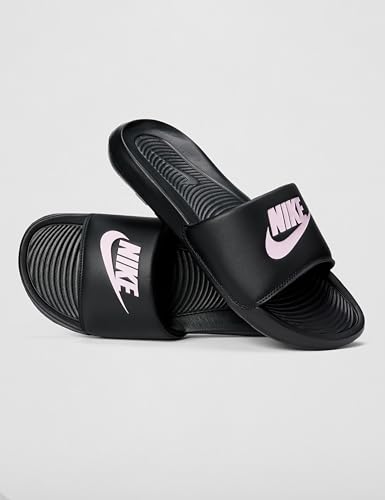 NIKE Damen Victori One Sneaker, Schwarz/lt-arktisch rosa schwarz, 44.5 EU – Ansicht 6