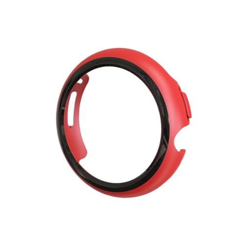 Protection Pixel Watch 3 45mm anti-rayures avec coque PC rouge antichoc