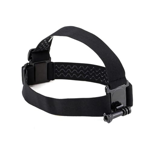 Image of Reflex Camera Head Mount Compatible with GoPro Hero 13 /12 /11 /10 /9 /8 /7 /6 /5 /4 /3 & DJI Osmo Action Cameras. Adjustable Head Strap - Perfect GoPro Head Mount