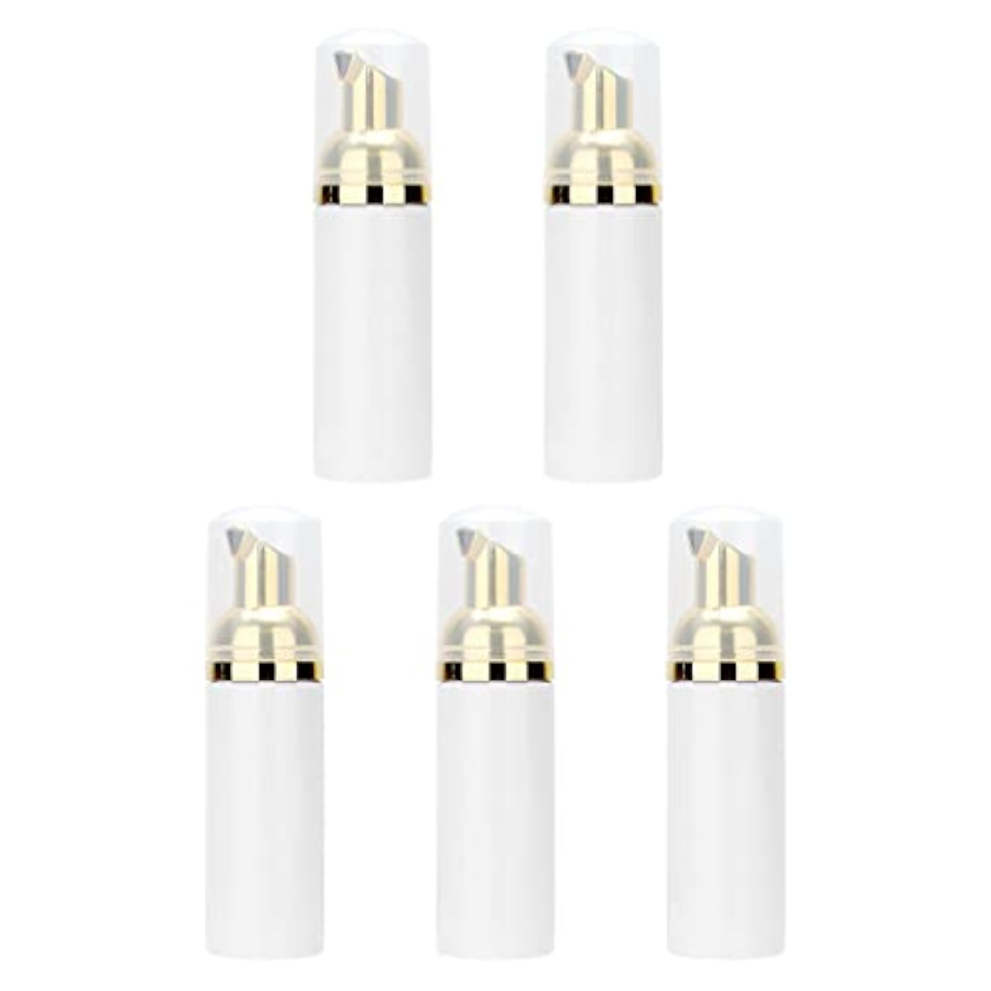 5pcs 60ml Mini Foam Pump Bottle Dispenser