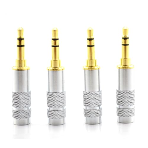 AISEER 4�{�����b�L�X�e���I3.5mm 3�ɏC���w�b�h�t�H���W���b�N�v���O�P�[�u���I�[�f�B�I