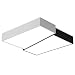 Produktbild JYDQM Moderne einfache Metallkunst-Deckenleuchte Geometrische LED-Erröten-Einfassung-Licht, for Küche Flur Badezimmer Wohnzimmer