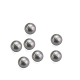 surwolf 50Pcs 15mm Steel Ball for Steel Ball Releaser Archery Compound Bow Recurve Bow Accessories Solenarion Ballistics 10 Continuous Shooting for Compound Bow Small Prey Hunting Tool (Steel Ball*50)