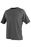 O'Neill Men's 24-7 Traveler UPF 30+ Short Sleeve Sun Shirt, Graphite, XL