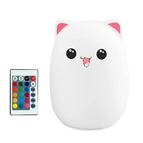 Veilleuse silicone ours WUURAA LED lampe tactile lit enfant