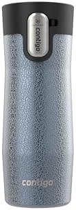 Gobelet Isotherme Contigo AUTOSEAL West Loop 16 Oz (470ml) - Acier Inox, Couleur Earl Grey