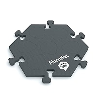FluentPet HexTiles Bold 6-Pack - Uitbreidbaar Honden- En Kattenknoppen Systeem | Duurzame Antislip Tegels Voor Betere Communicatie