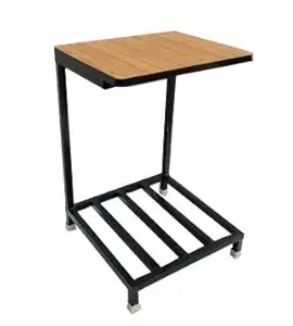 INDIAN DECOR 51350 Home Inverter Stand 2 Tier Trolley for Every Type of Inverter Battery UPS (Inverter & Battery Stand)