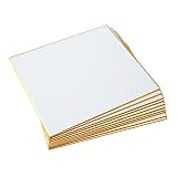 ミニ色紙 寸松庵サイズ 約120×135mm 10枚セット 無地 サイン・寄せ書き・メッセージ・イラスト用 日本製