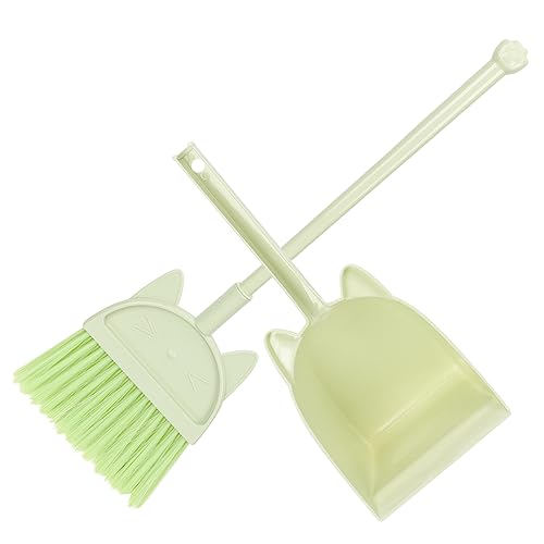 POPETPOP 1Juego Conjunto de Escoba y Recogedor para Limpieza Infantil Herramientas de Barrido para Fomentar Imaginación Pequeños