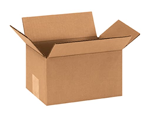 Image of Secure Seal - 9x6x5 Pack of 50 Corrugated Cardboard Packing Shipping Mailing Moving Carton Boxes