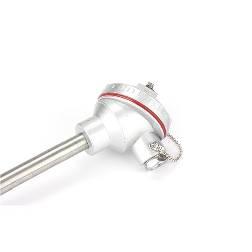 Sensor termopar tipo K industrial WRN-130 con cabezal protector para mediciones estables 2