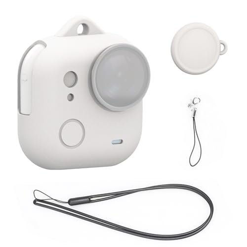 Funda de silicona completa con tapa de lente para Insta360 GO Ultra