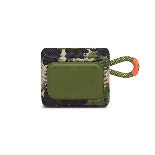 Image of JBL Go 3: Portable Speaker with Bluetooth, Built-in Battery, Waterproof and Dustproof Feature - Squad (Renewed)