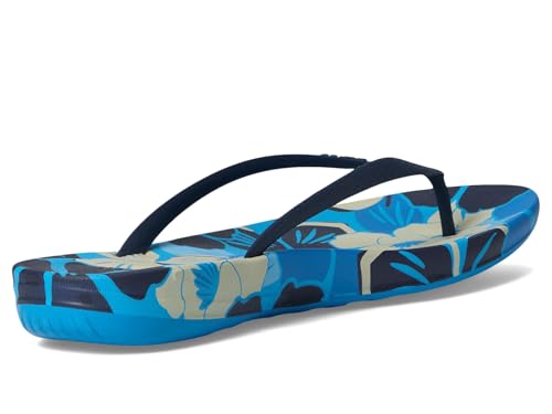 Image of FitFlop Surfa Stripe-Webbing Toe-Post Sandals | Casual Sandals