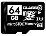 microSDXCカード 64GB Class10 UHS-I対応 MFMCSDXC10X64G_BULK