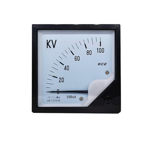 Microampèremètre DC 300uA voltmètre à impulsions 6C2 pour circuit haute tension