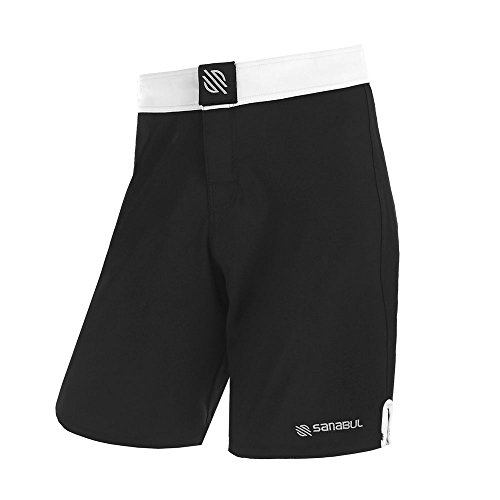 Sanabul Essential Mma Bjj Cross Training Workout Shorts (34 Inch W, White) #TOP1