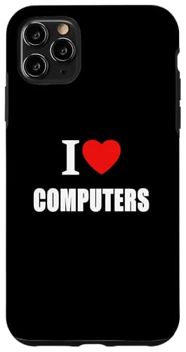 I Love Computer for Men Women and Student �X�}�z�P�[�X iPhone 11 Pro Max �p