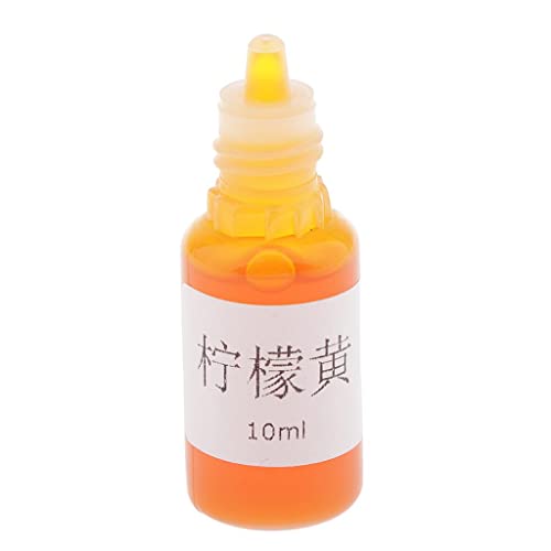 Yiju 10ml Soap Dye Colors Coloring for DIY Bath Making, Handmade Soaps, Crafts, Multicolor, 10ml Lemon Yellow