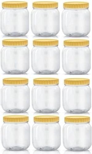 Image of Sunpet SPL750-12 Plastic Containers - 750ml, 12 Pieces, Clear