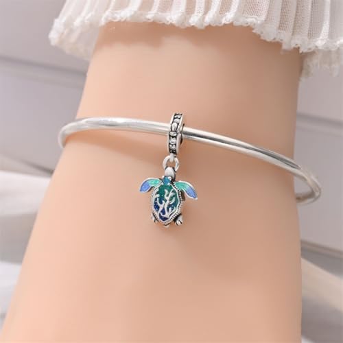 Image of 925 Sterling Silver Charms,Hypoallergenic Beads,Compatible with Pandora Bracelets and Necklaces,Women Holiday Gift Pendants