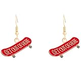 Ces boucles d'oreilles légères ne pèsent que 0,23 once, ce qui les rend confortables à porter toute la journée. La construction en acrylique garantit la durabilité tout en conservant une apparence délicate.
