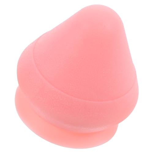 NOLITOY masajeador de bolas de fascia masajeador de espalda masajeador de pies felpa bolas de masaje de maní bomba magnético golpe bola de masaje corporal masajeadores de espalda tipe rosa