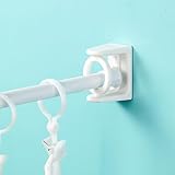 Technologie de montage en cristal collant : utilise des tampons en cristal collants puissants qui adhèrent solidement aux superficies sans clous ou perceuses pendant que l'installation est rapide et ne laisse pas une fois retirée