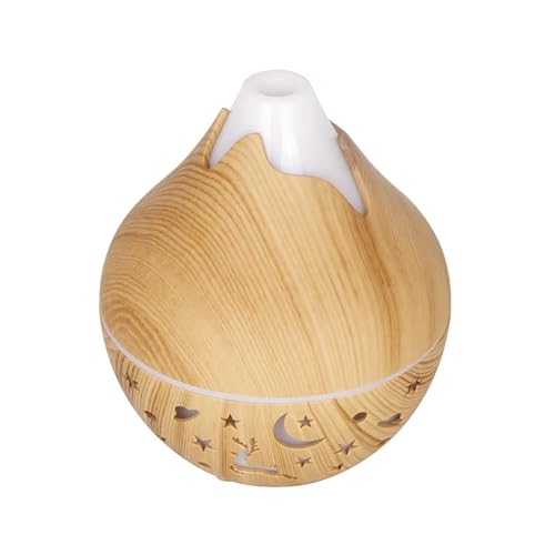 Difusor Aromático Eléctrico con Luz LED y Humidificador Ultrasonico 350ml