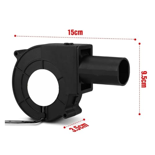 Ventilateur soufflant 12V CC turbo réglable extracteur d'air habitacle - 4