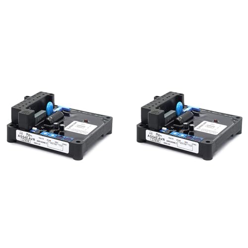 Generchin 2X AS540 AVR Generador Sin Escobillas Regulador Automático de Voltaje Estabilizador de Potencia Generador de Petróleo Crudo Accesorios para Alternador