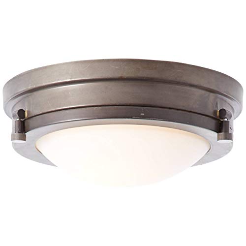 Plafonnier noir Brilliant Blizzard en métal 40W pour éclairage de plafond