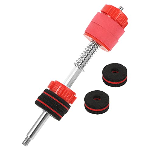 LALADEFIEE 1Set Cymbal Stacker with Quick Release Nut Double Braced Drum Parts for Multi Cymbal Setup Easy Install Remove Accessories for Drummers Durable Reliable Replacement Nuts