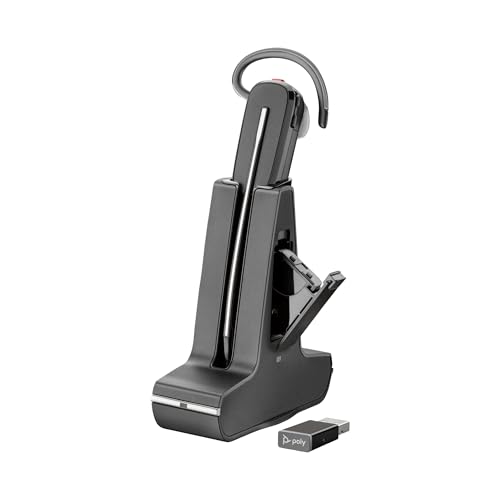 Micro-Casque Poly Savi 8245 – Sans Fil, DECT, Mono, Certifié Zoom - vue 9