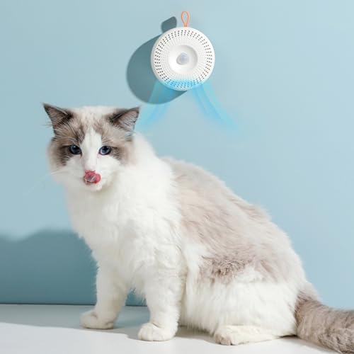 Désodorisant pour litière pour chat éliminateur d'odeur automatique rechargeable USB - 4