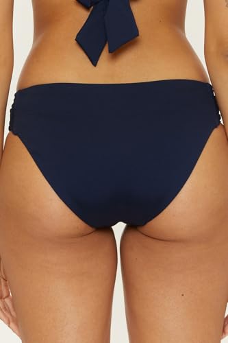 Trina Turk Women's Monaco Shirred Side Hipster Bikini Bottom, Cheeky Coverage, Swimwear Separates4