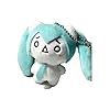 Green Hair Anime Girl Plush Charm - Image 2
