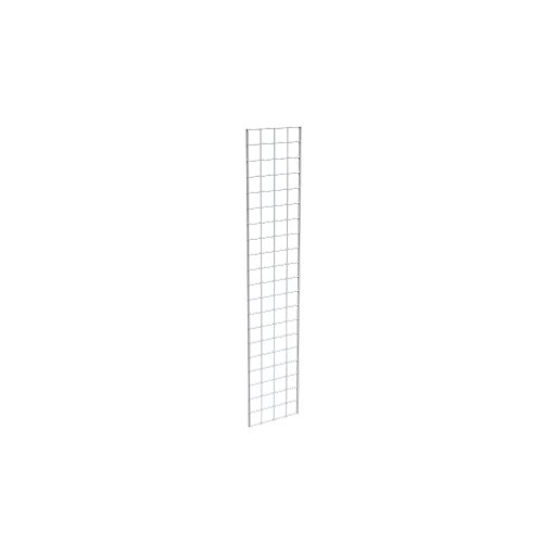 Grid Panel for Retail Display – Perfect Metal Grid for Any Retail Display, 1’ Width x 5’ Height, 3 Grids Per Carton (White)