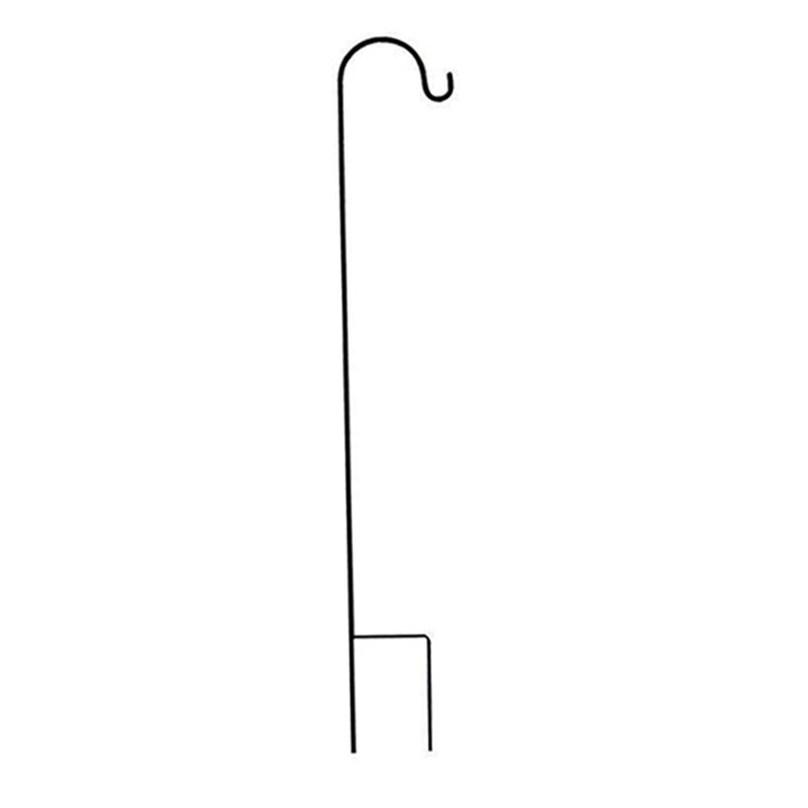 mophrati Innovative Hanging Light Shepherds Hooks Metal Crafted For Longevity Suitable For Lanterns And Bird Feeders Flower Pot Hanging Basket Holder Shepherds, Style B